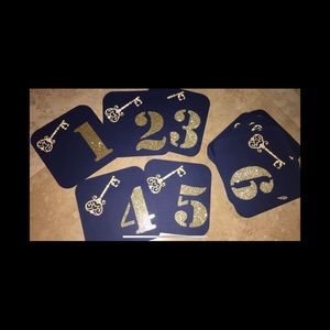 Wedding Table Numbers